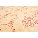 Peshawar Hand Knotted Wool Oriental Area Rug (6'1"x9'11') - 6'1" x 9'11'