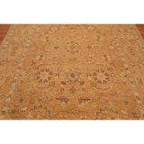 Peshawar Tea Wash Hand Knotted Wool Persian Oriental Area Rug (8'2"x10'5") - 8'2" x 10'5"