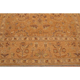 Peshawar Tea Wash Hand Knotted Wool Persian Oriental Area Rug (8'2"x10'5") - 8'2" x 10'5"