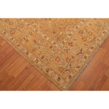Peshawar Tea Wash Hand Knotted Wool Persian Oriental Area Rug (8'2"x10'5") - 8'2" x 10'5"