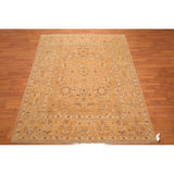 Peshawar Tea Wash Hand Knotted Wool Persian Oriental Area Rug (8'2"x10'5") - 8'2" x 10'5"