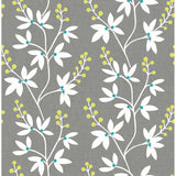Petaluma, Linnea Elsa Botanical Trail, 33 FT. L x 20.5In. W Wallpaper Roll