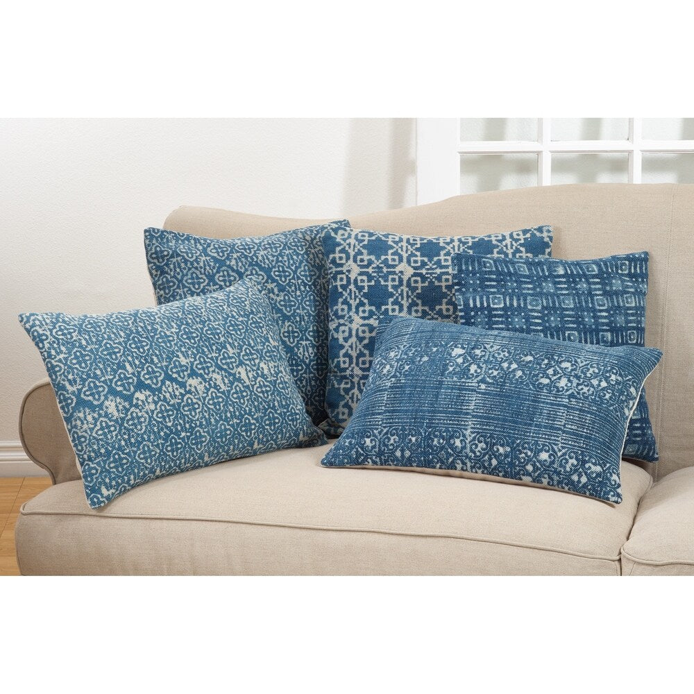 Petite Distressed Boho Down Filled Throw Pillow