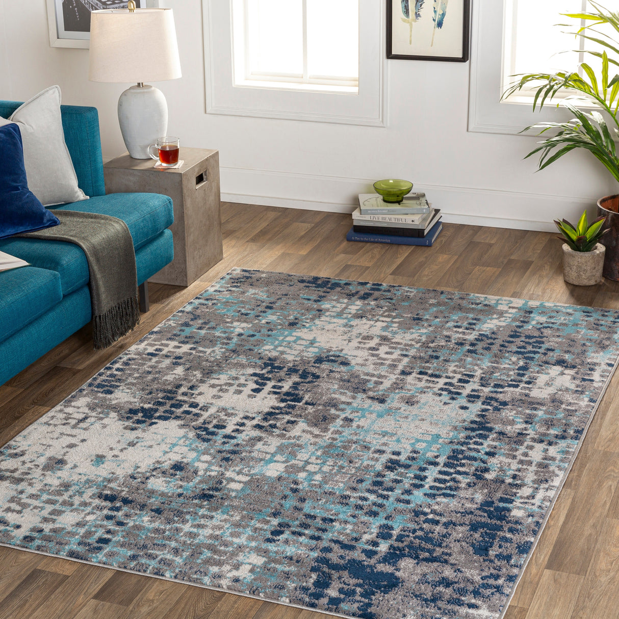 Artistic Weavers Petrus Modern Abstract Area Rug