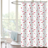 Novelty Peva 13-piece Shower Curtain with Hooks No liner needed