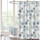 Novelty Peva 13-piece Shower Curtain with Hooks No liner needed