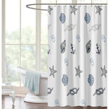 Novelty Peva 13-piece Shower Curtain with Hooks No liner needed