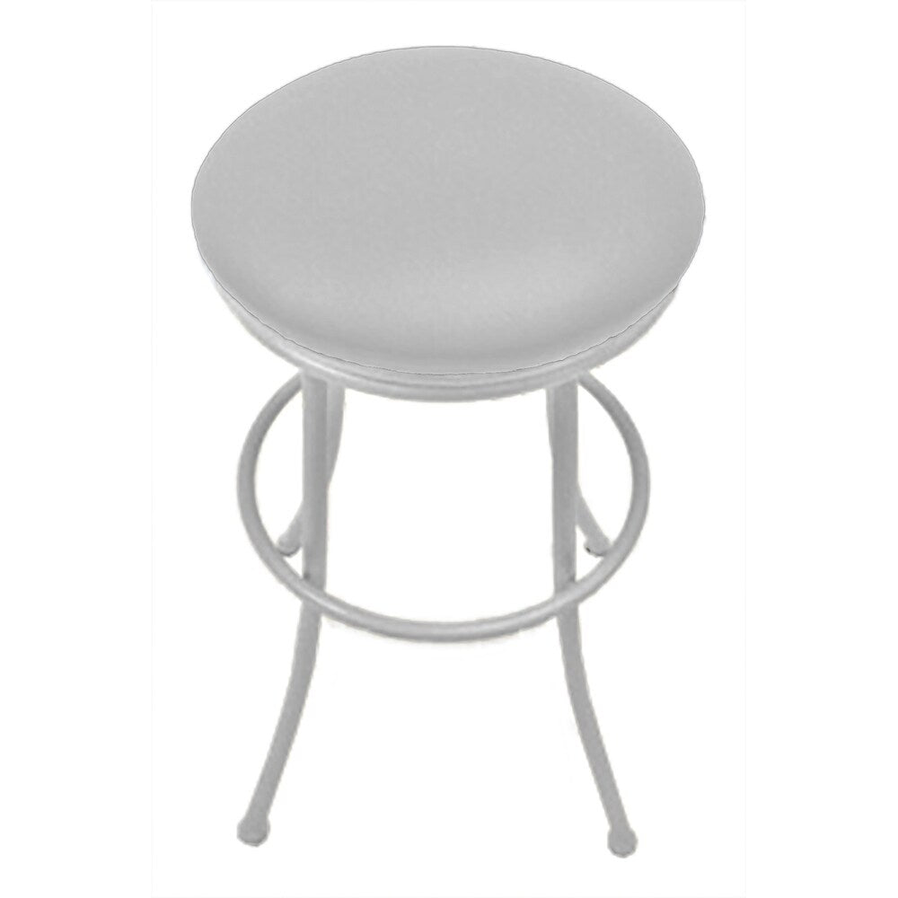 Patio Outdoor Extra Tall Spectator Swivel Backless Bar Stool 35"