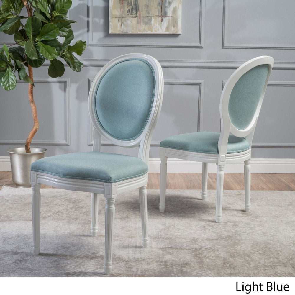Phinnaeus Fabric Dining Chair (Set of 2) by Christopher Knight Home