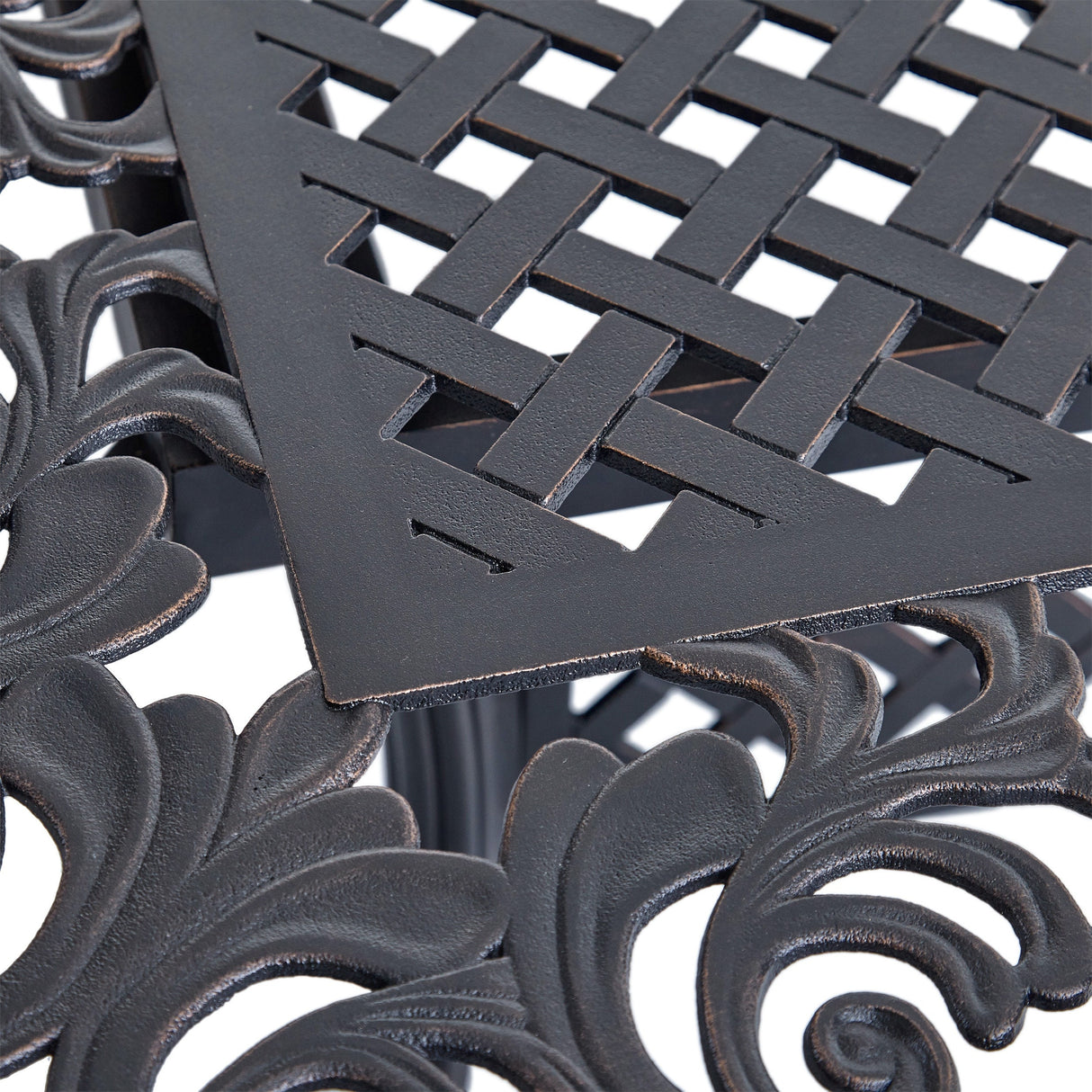 Phoenix Outdoor 64" - 81"Expandable Cast Aluminum Dining Table by Christopher Knight Home