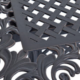 Phoenix Outdoor 64" - 81"Expandable Cast Aluminum Dining Table by Christopher Knight Home