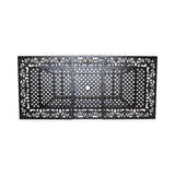 Phoenix Outdoor 64" - 81"Expandable Cast Aluminum Dining Table by Christopher Knight Home