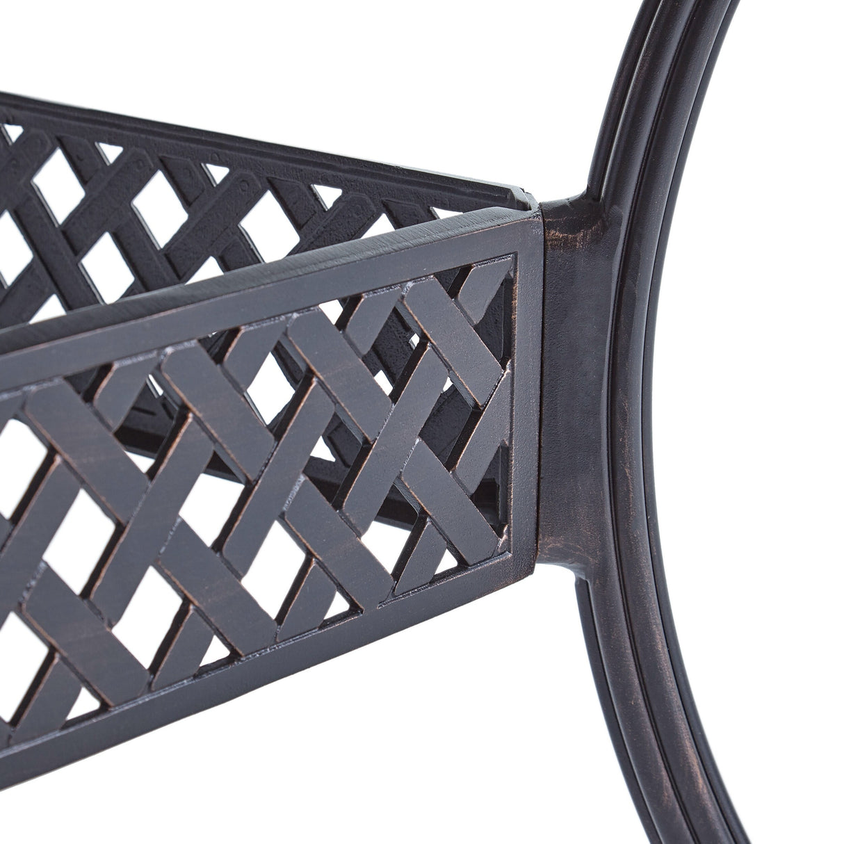 Phoenix Outdoor 64" - 81"Expandable Cast Aluminum Dining Table by Christopher Knight Home