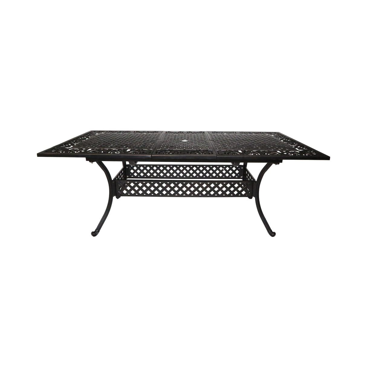 Phoenix Outdoor 64" - 81"Expandable Cast Aluminum Dining Table by Christopher Knight Home