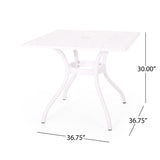 Phoenix Traditional Outdoor Aluminum 5 Piece Dining Set by Christopher Knight Home