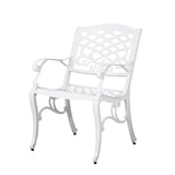 Phoenix Traditional Outdoor Aluminum 7 Piece Dining Set by Christopher Knight Home