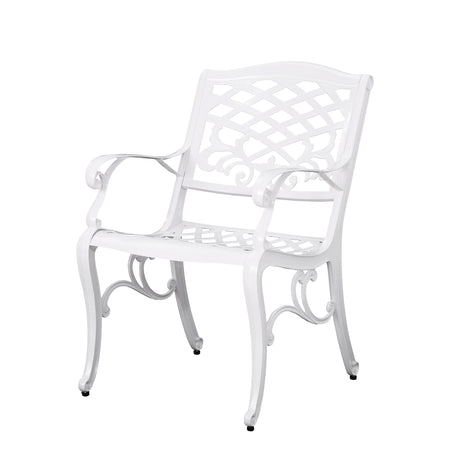 Phoenix Traditional Outdoor Aluminum 7 Piece Dining Set by Christopher Knight Home