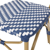 Picardy Patio French Cafe Chair (Set of 2) by Christopher Knight Home - 17.75" L x 23.25" W x 35.00" H