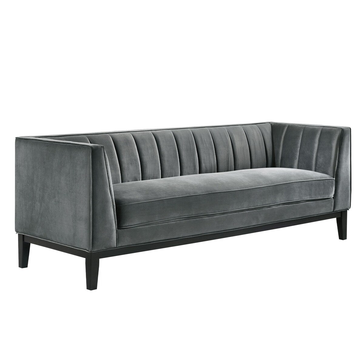 Picket House Furnishings Calabasas Sofa in Light Grey
