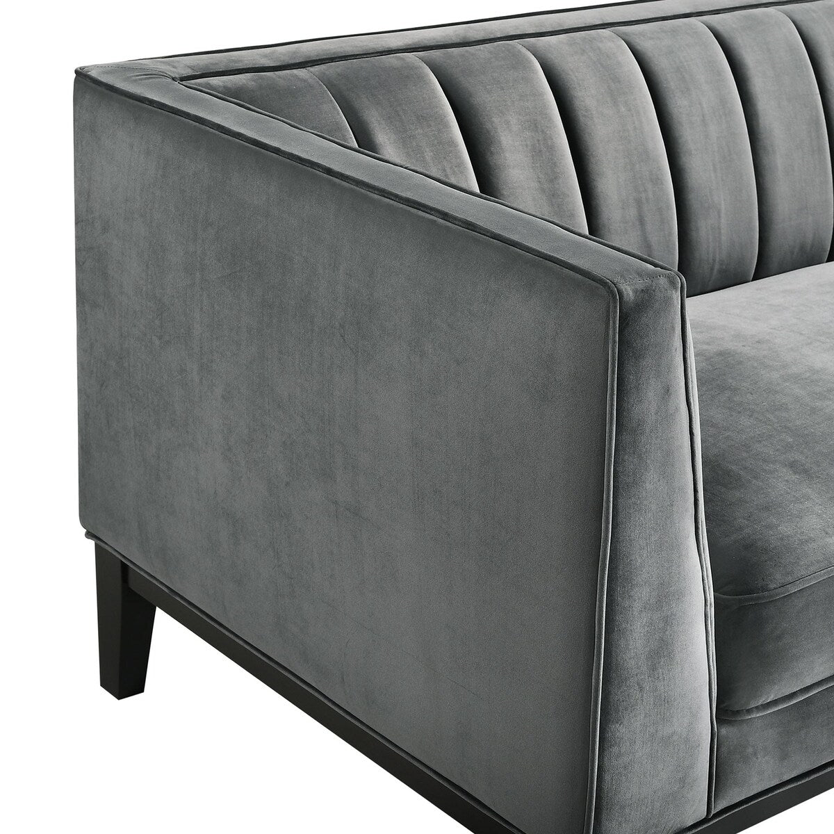 Picket House Furnishings Calabasas Sofa in Light Grey