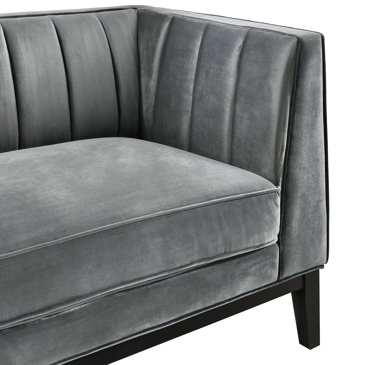 Picket House Furnishings Calabasas Sofa in Light Grey