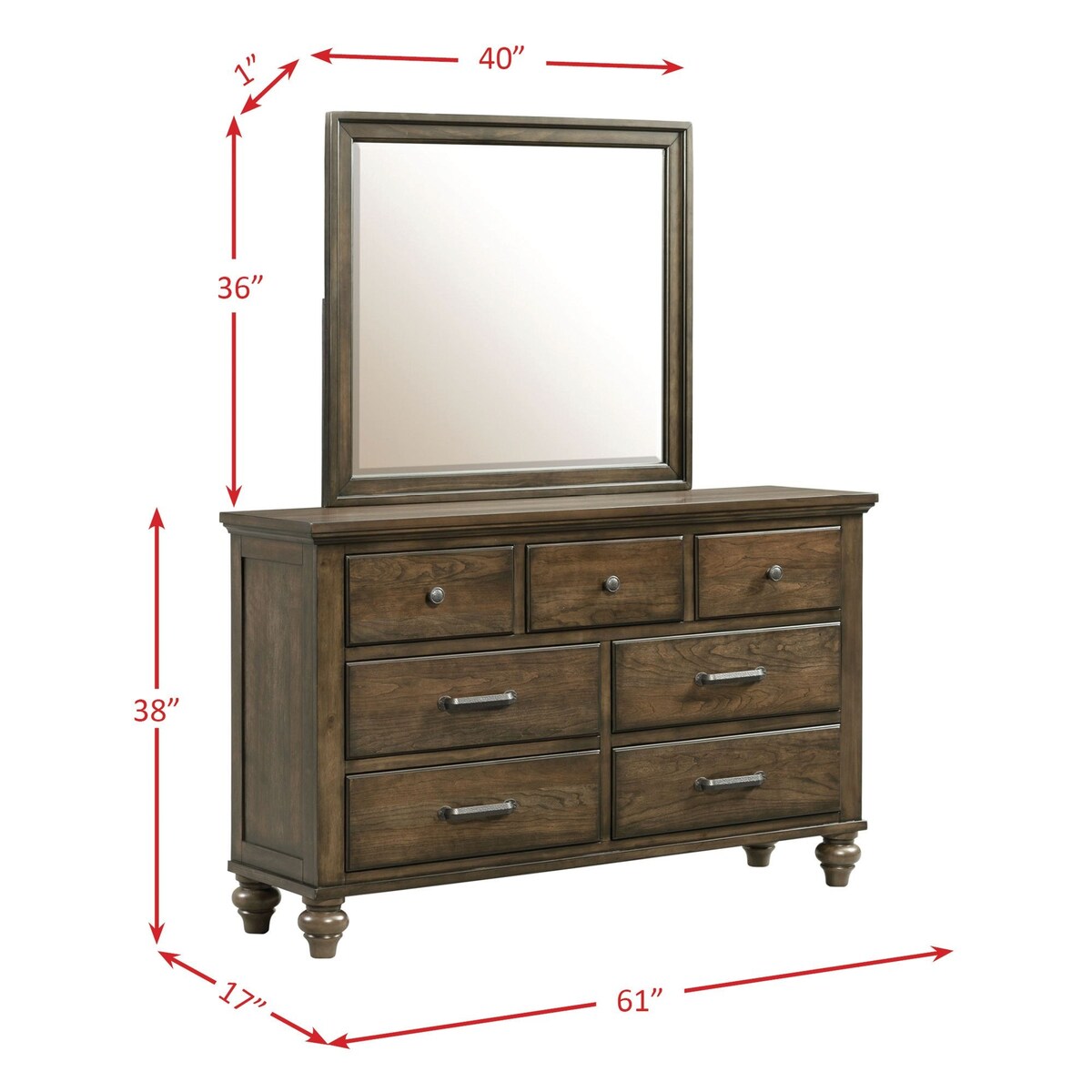Picket House Furnishings Channing Queen 4-Drawer Platform Storage 6PC Bedroom Set