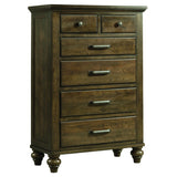 Picket House Furnishings Channing Queen 4-Drawer Platform Storage 6PC Bedroom Set