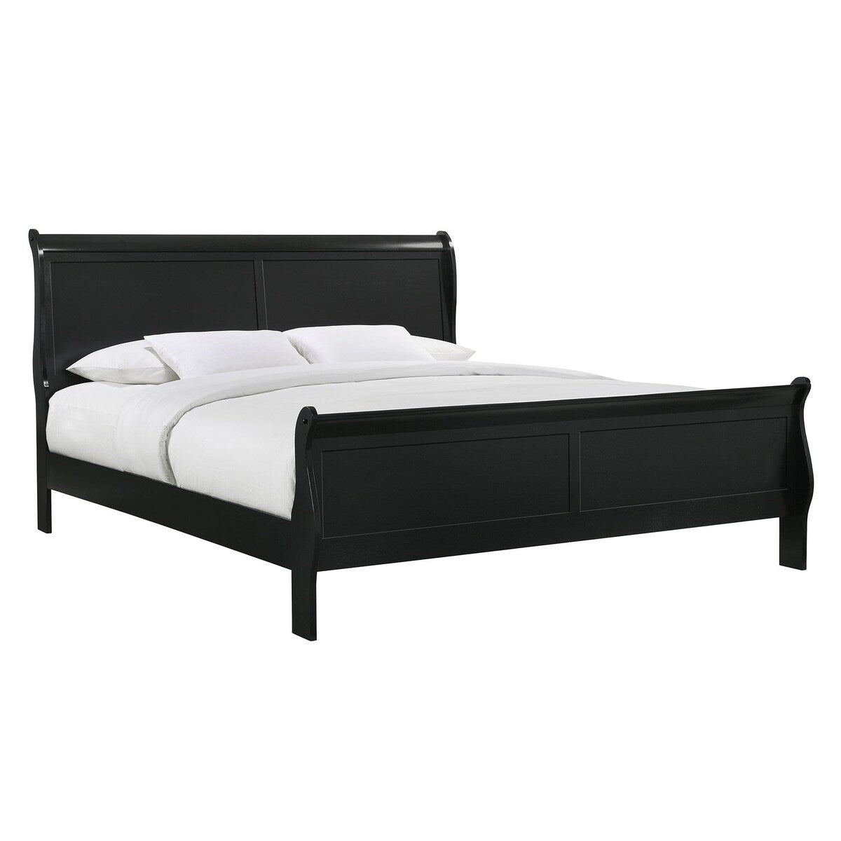 Picket House Furnishings Ellington King Panel 3PC Bedroom Set in Black