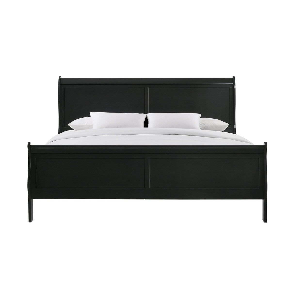 Picket House Furnishings Ellington King Panel 3PC Bedroom Set in Black