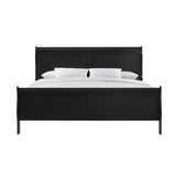 Picket House Furnishings Ellington King Panel 3PC Bedroom Set in Black