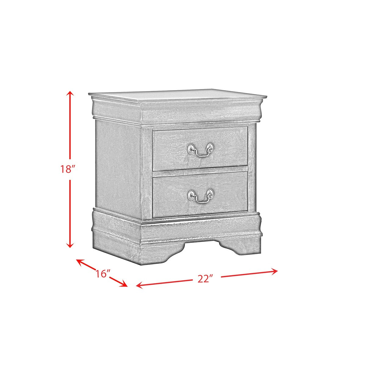Picket House Furnishings Ellington King Panel 3PC Bedroom Set in Black