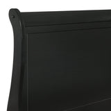 Picket House Furnishings Ellington King Panel 3PC Bedroom Set in Black