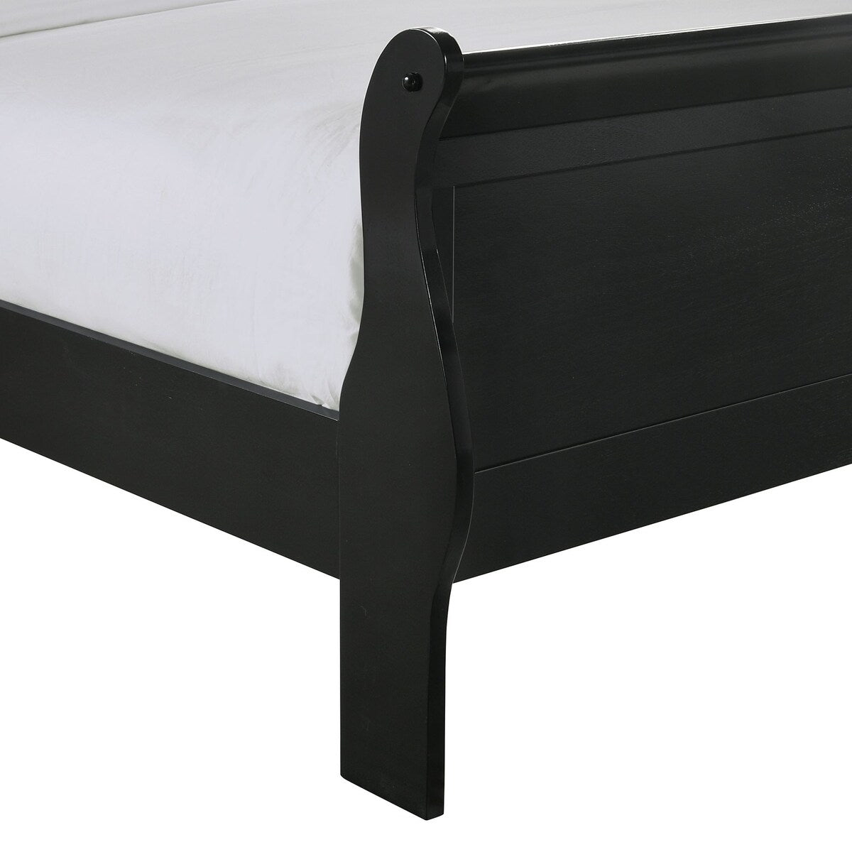 Picket House Furnishings Ellington King Panel 3PC Bedroom Set in Black