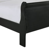 Picket House Furnishings Ellington King Panel 3PC Bedroom Set in Black