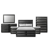 Picket House Furnishings Grace King Storage 6PC Bedroom Set