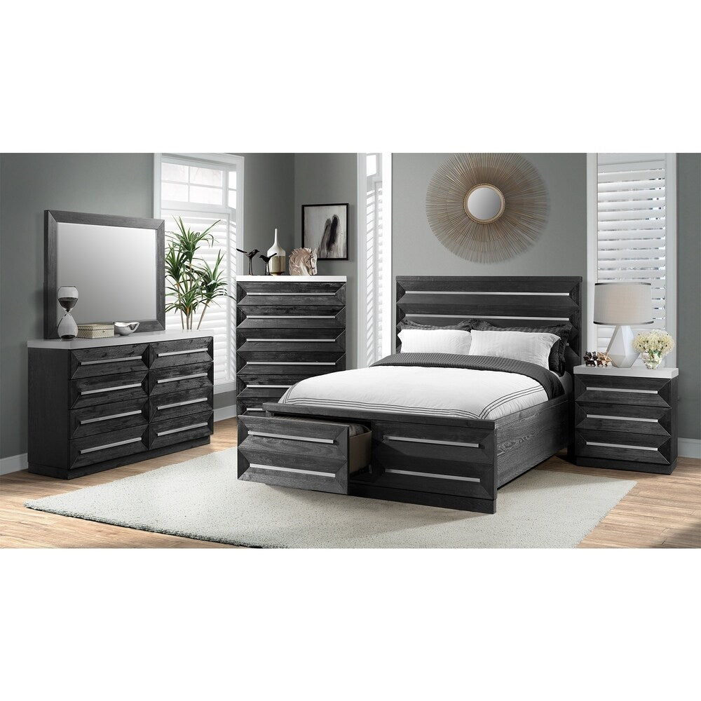 Picket House Furnishings Grace King Storage 6PC Bedroom Set