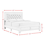 Picket House Furnishings Icon Panel Bed in White