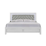 Picket House Furnishings Icon Panel Bed in White