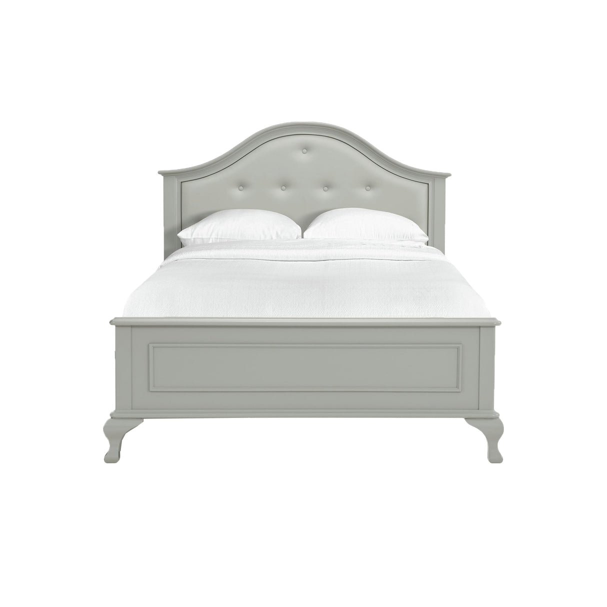 Picket House Furnishings Jenna Full Panel 3PC Bedroom Set in Grey