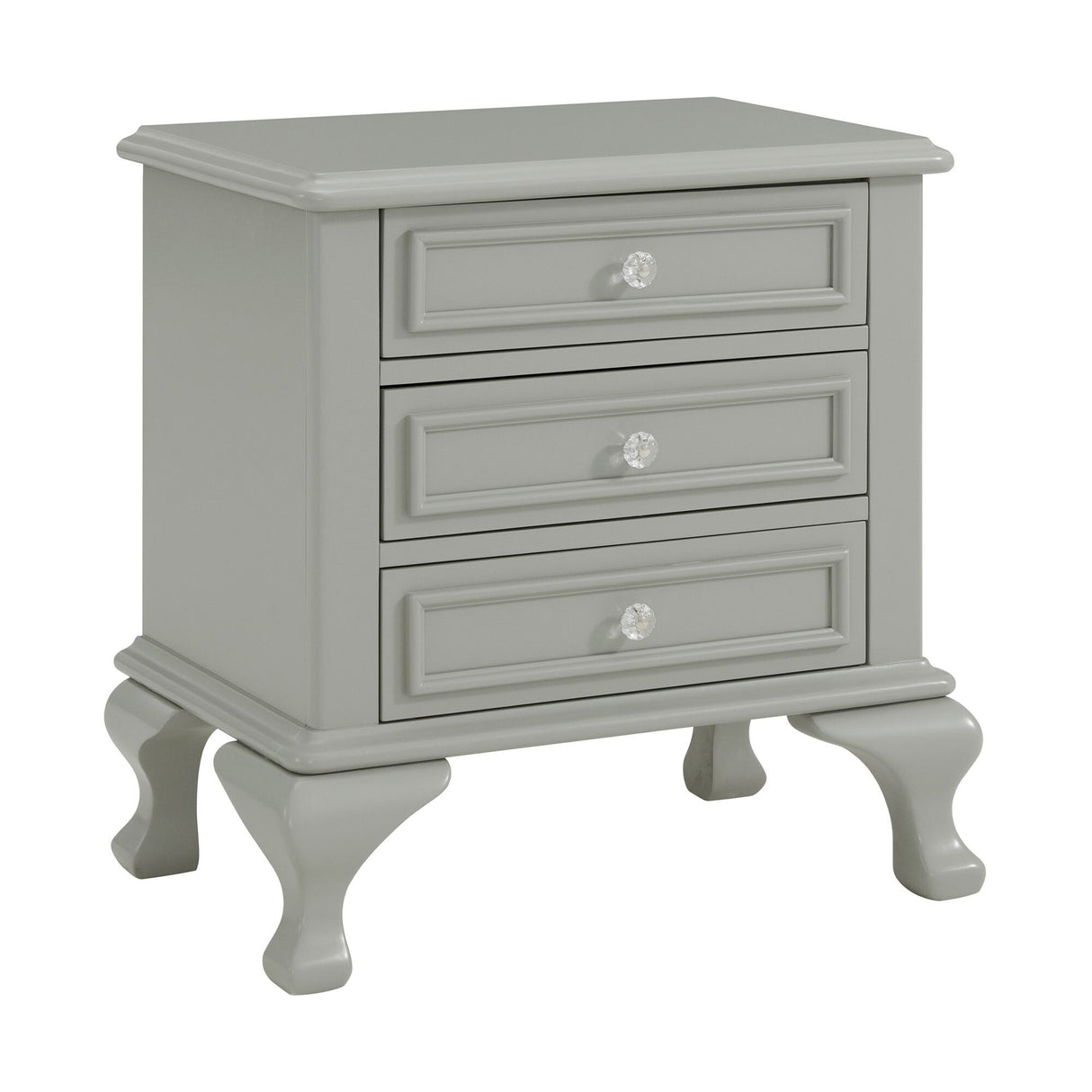 Picket House Furnishings Jenna Full Panel 3PC Bedroom Set in Grey