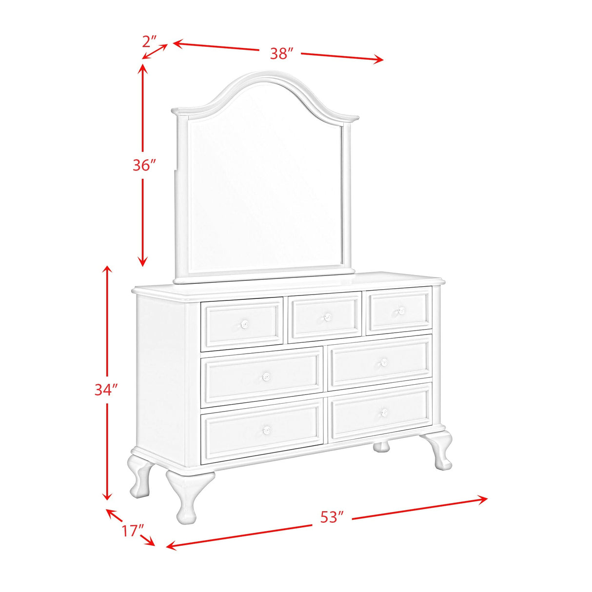 Picket House Furnishings Jenna Full Panel 3PC Bedroom Set in Grey