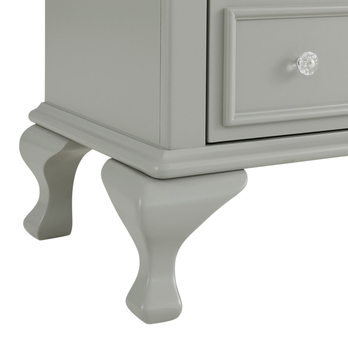 Picket House Furnishings Jenna Full Panel 3PC Bedroom Set in Grey