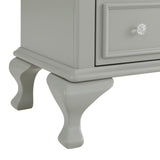 Picket House Furnishings Jenna Full Panel 3PC Bedroom Set in Grey