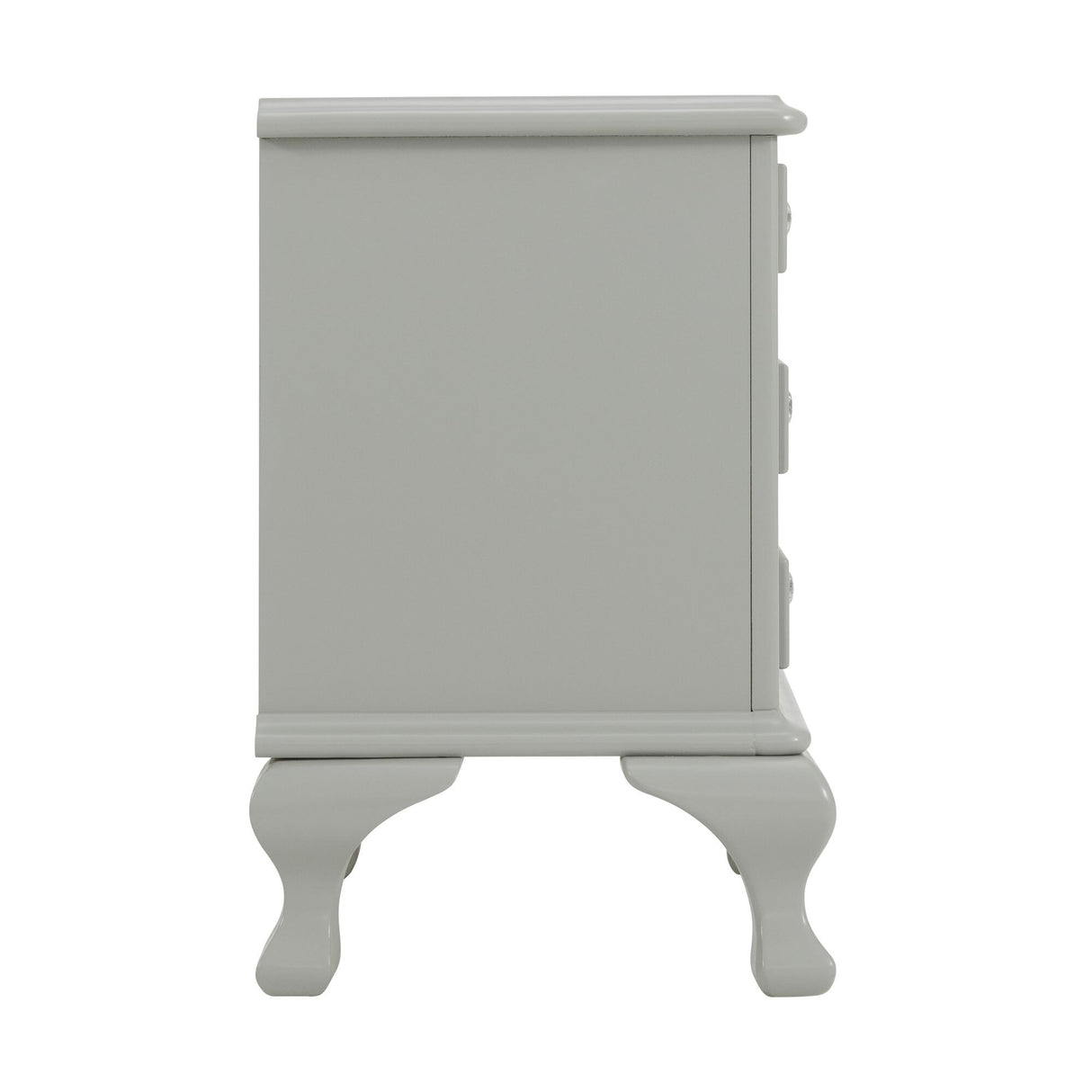 Picket House Furnishings Jenna Full Panel 3PC Bedroom Set in Grey
