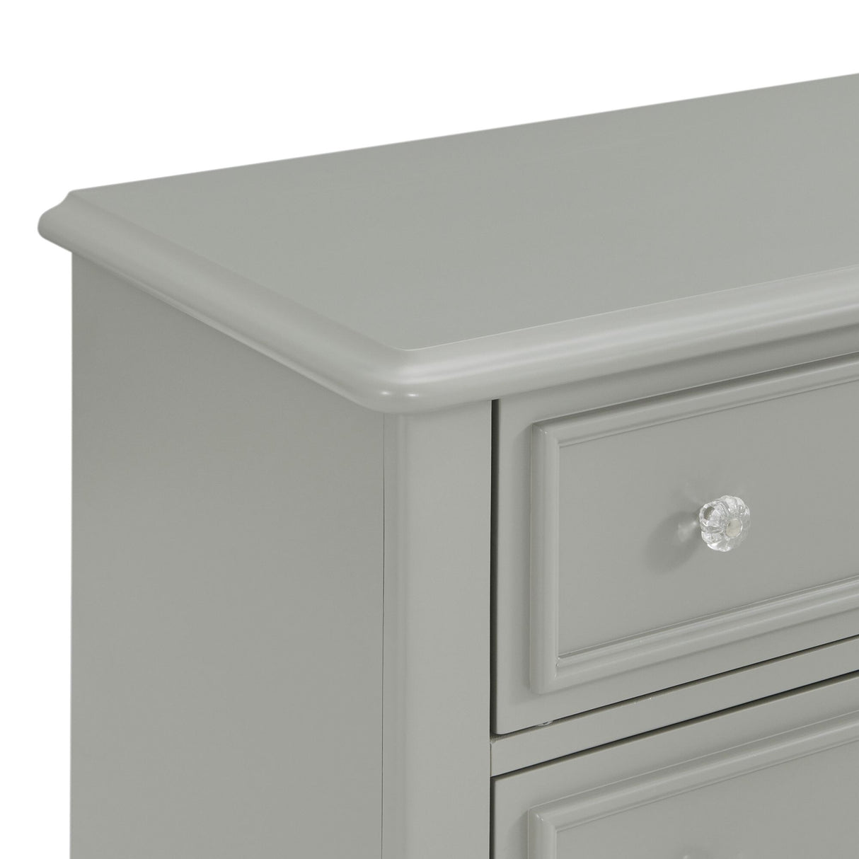 Picket House Furnishings Jenna Full Panel 3PC Bedroom Set in Grey