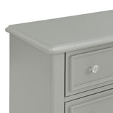Picket House Furnishings Jenna Full Panel 3PC Bedroom Set in Grey
