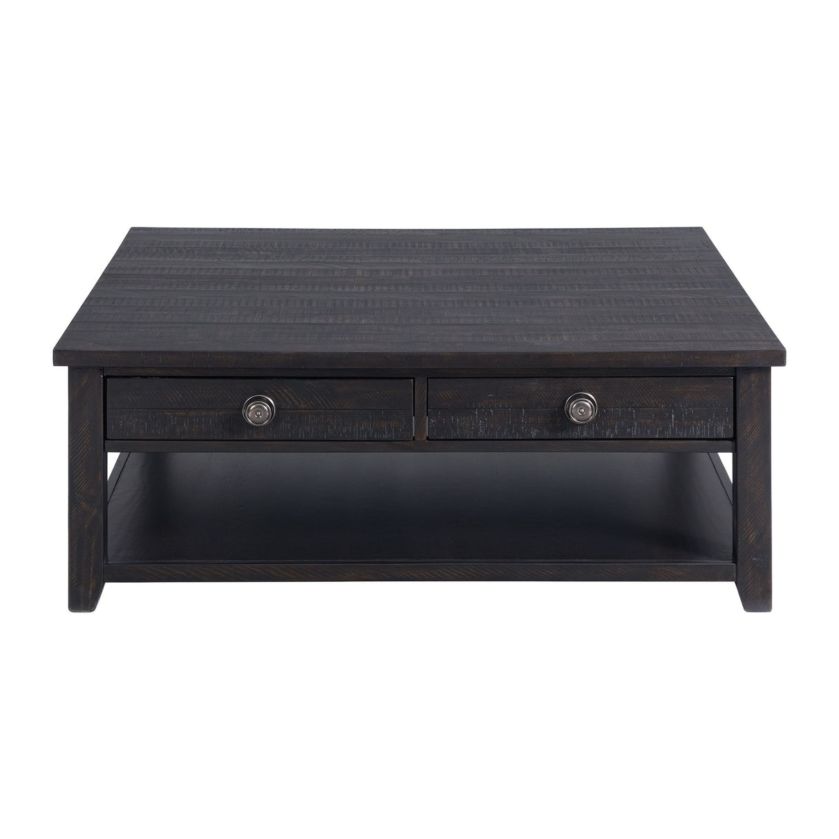 Picket House Furnishings Kahlil Square Coffee Table in Espresso