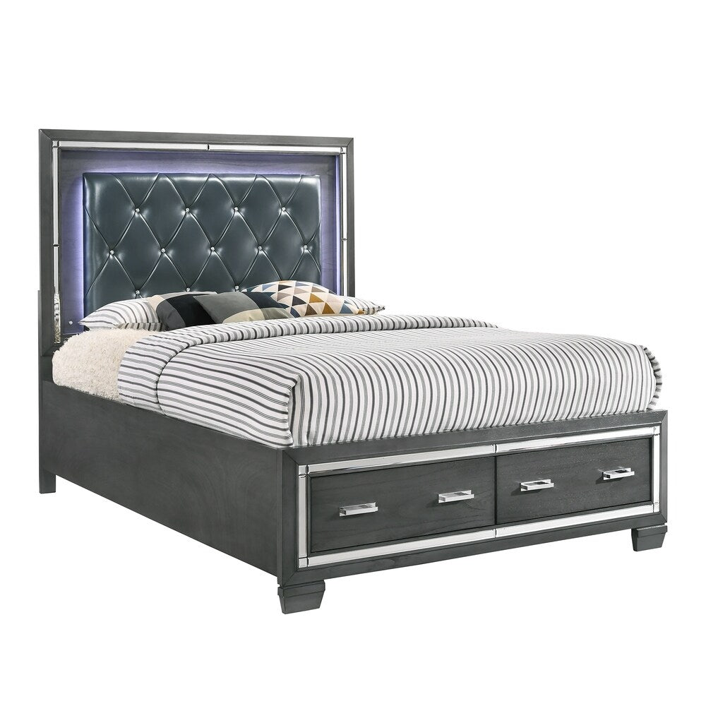 Picket House Furnishings Kenzie Queen Storage 6PC Bedroom Set
