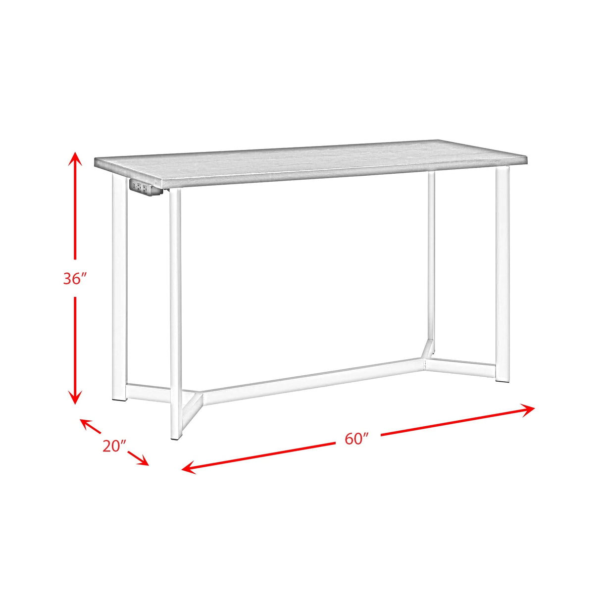 Picket House Furnishings Melrose Multipurpose Bar Table Set