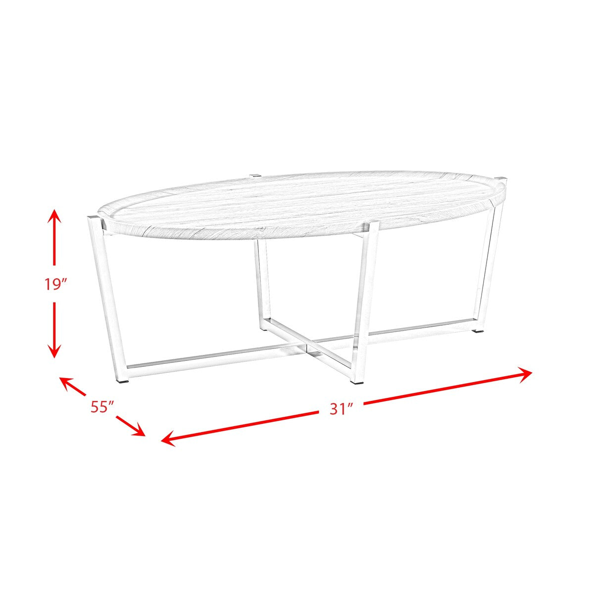 Picket House Furnishings Niko 3PC Occasional Table Set